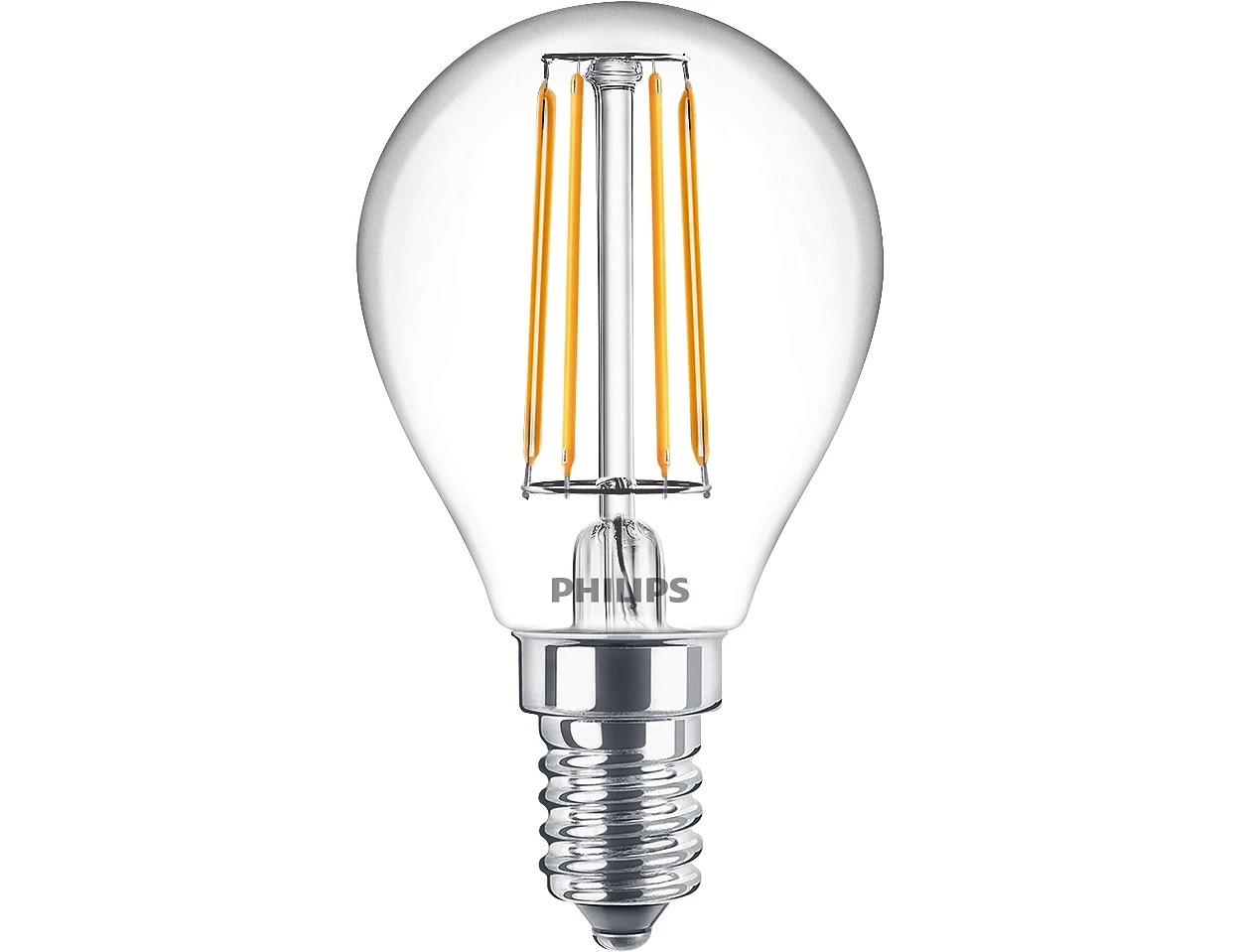 Filament Candle Clear 40W P45 E14 - Image 2