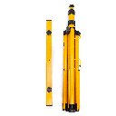 Folding Light Stand Three Legged Telescopic Tripod Support 60-160cm - Image 2