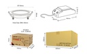 FUT068ZR 6W RGB+CCT LED Downlight (Zigbee 3.0+2.4G RF) - Image 4