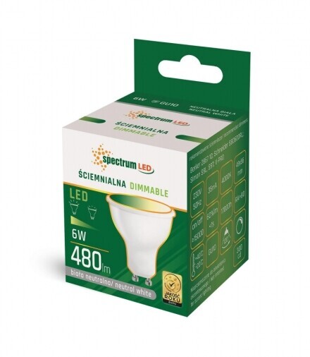 GU10 led 6W 3000K - Image 2
