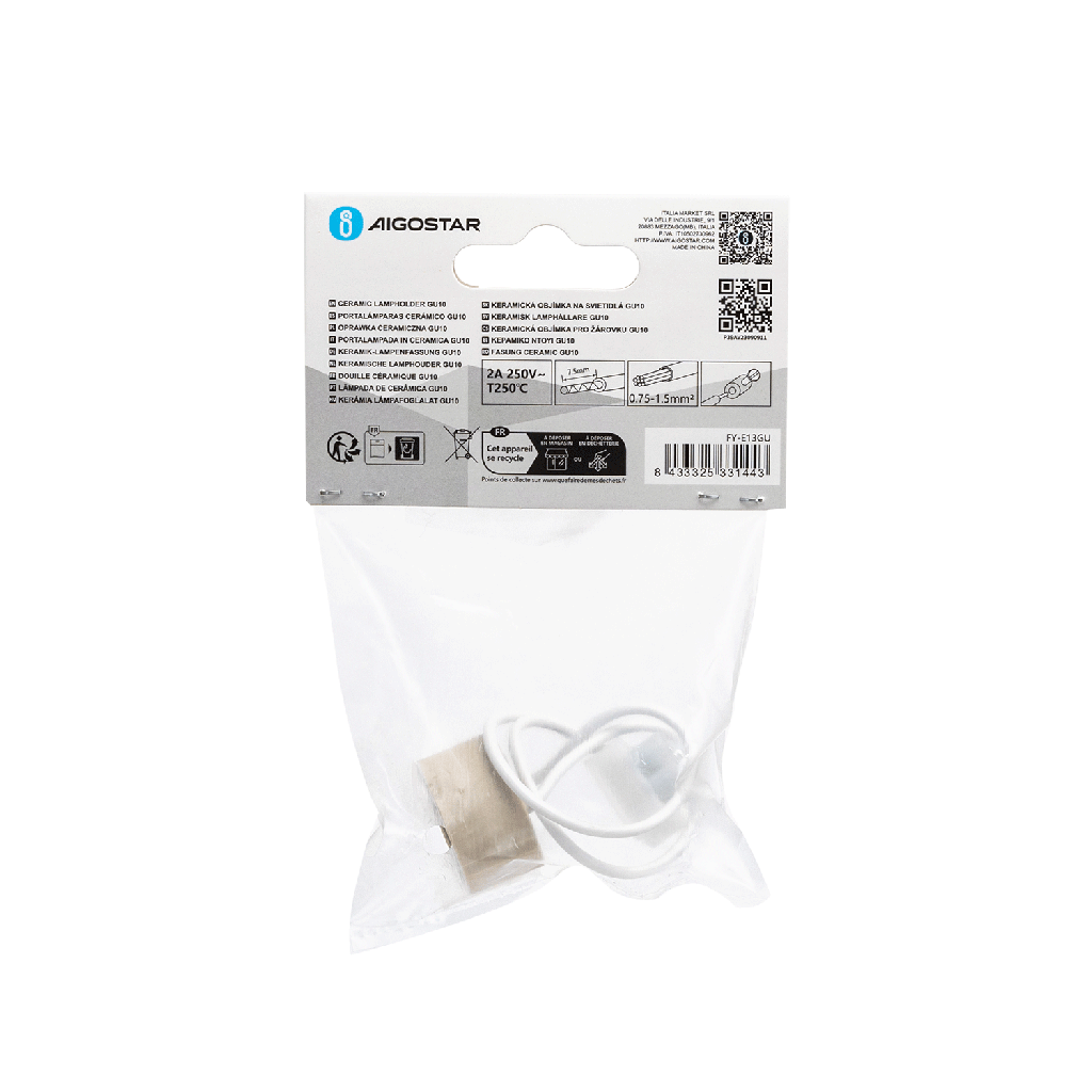 GU10 Socket Ceramic - Image 4