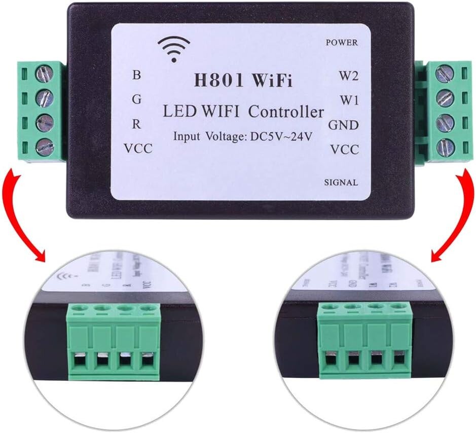 H801 WiFi RGBW and pixel controller - Image 3