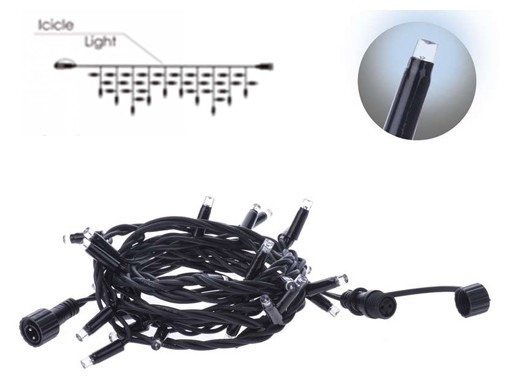 IP44 360 LED Linkable Icicle Light 8m extra CW - Image 2