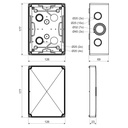 Junction box gray IP66 177x126x92mm - Image 2