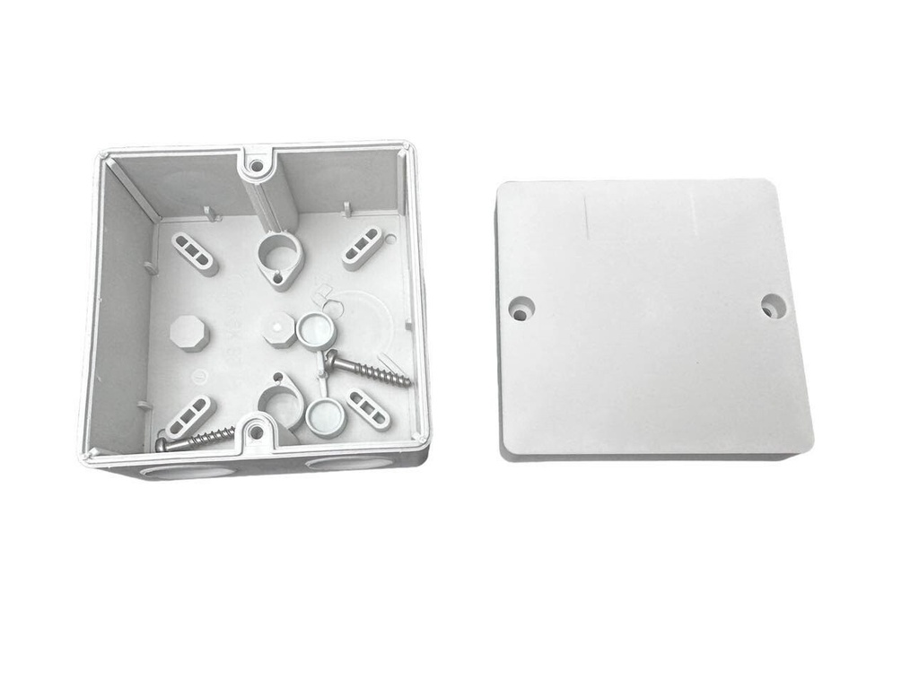 Junction box gray IP66 81x81x54mm - Image 3