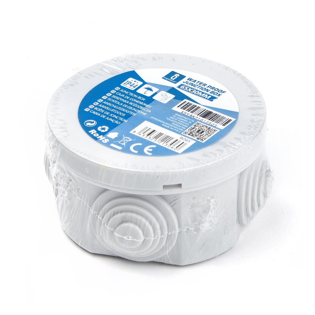 Junction box IP44 Round 65x30mm - Image 2