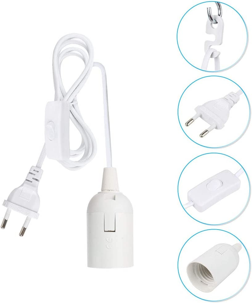 Lamp holder E27 with switch - Image 2