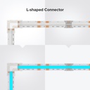 L connector stripe CCT COB 3pin 10mm (copy) - Image 3
