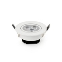 LED 3W Downlight, dimmable, Warm white - Image 2