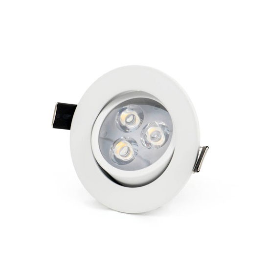 LED 3W Downlight, dimmable, Warm white - Image 3