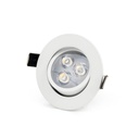 LED 3W Downlight, dimmable, Warm white - Image 3