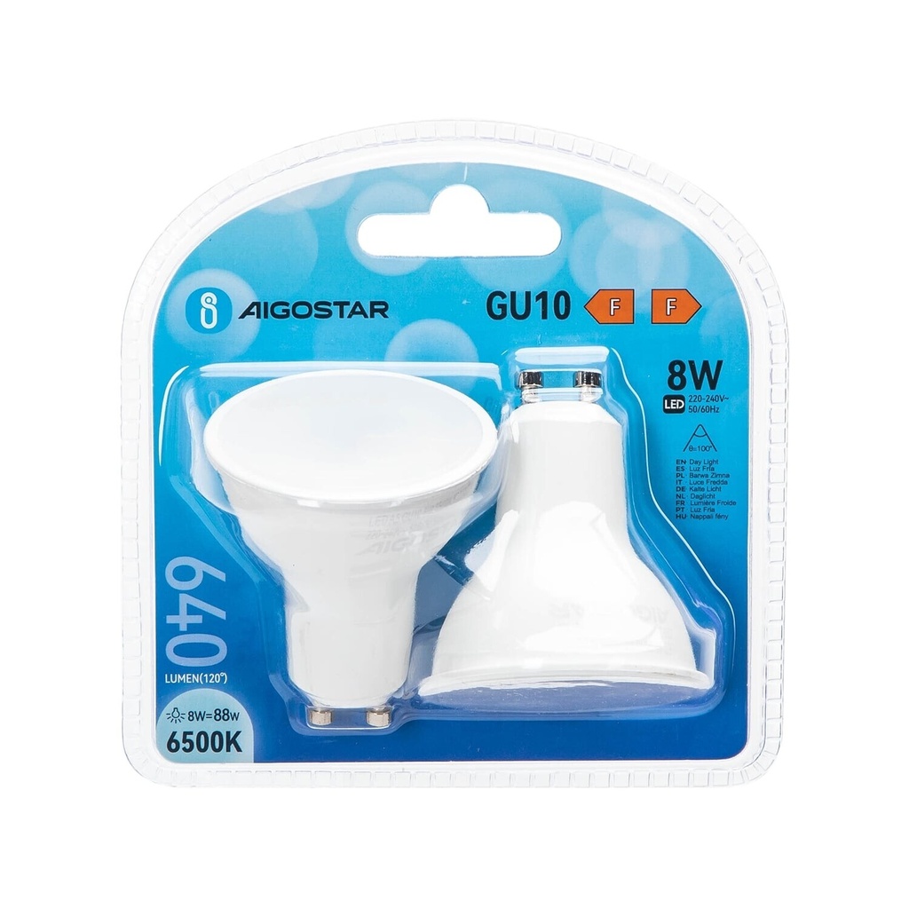 LED 3W GU10 cold white 6500K 2-Pack - Image 5
