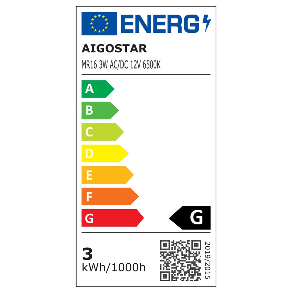 LED 3 W MR16 GU5.3 12V 6500K - Image 6