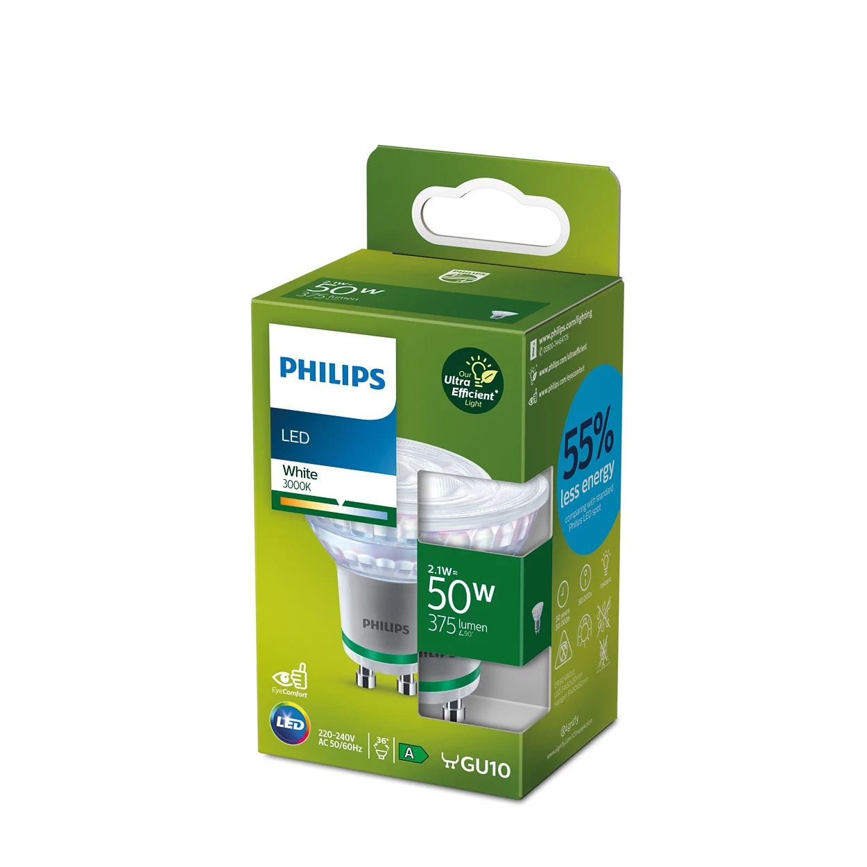 LED 50W GU10 WH 36D ND EELA SRT4 - Image 2
