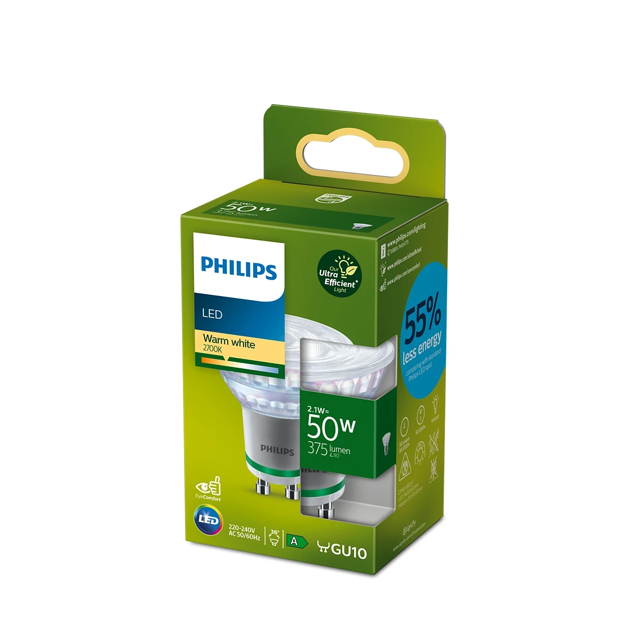 LED 50W GU10 WW 36D ND EELA SRT4 - Image 2