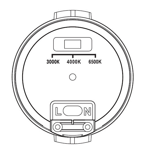 LED 5 W Downlight CCT, adjustable color temperature - Image 3