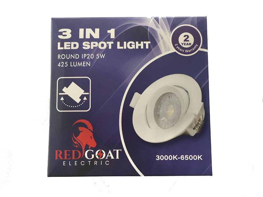 LED 5 W Downlight CCT, adjustable color temperature - Image 4