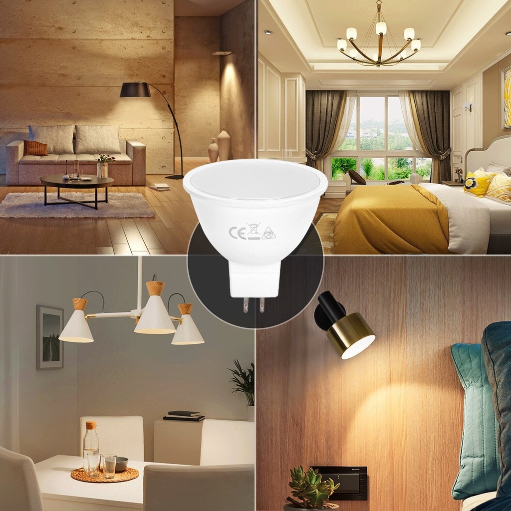 LED 6 W MR16 GU5.3 12V 3000K - Image 5