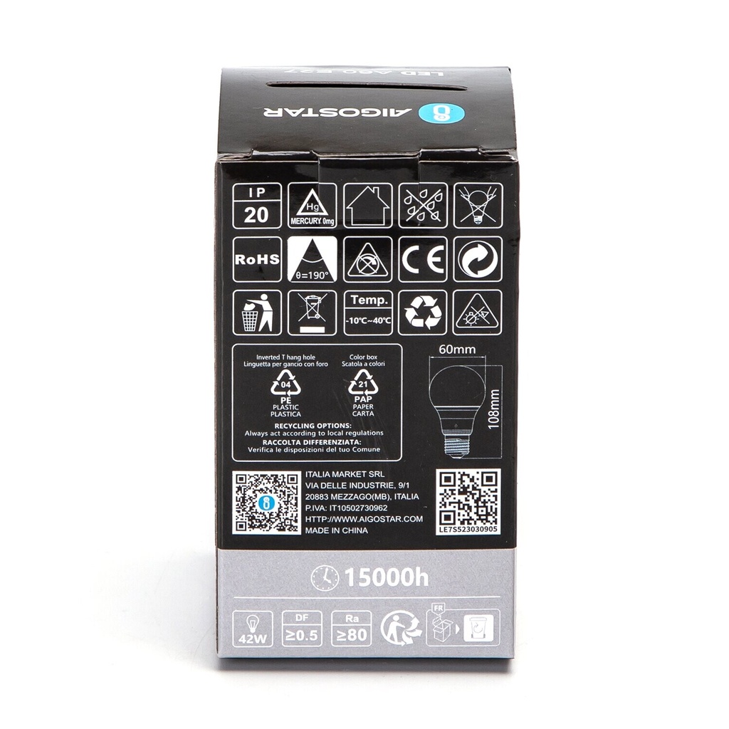 LED A60 E27 6W 6500K 865 - Image 5