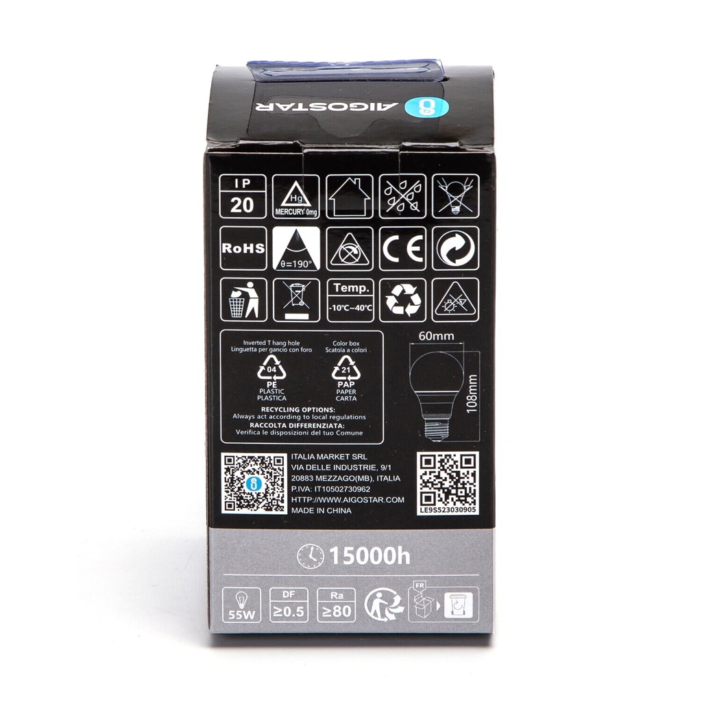 LED A60 E27 8W 6500K 865 - Image 5