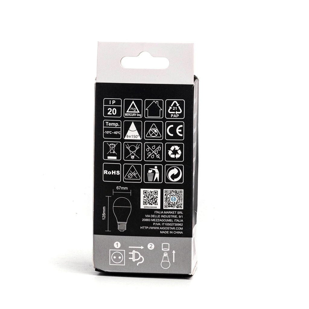 LED A67 E27 20W 6400K - Image 4