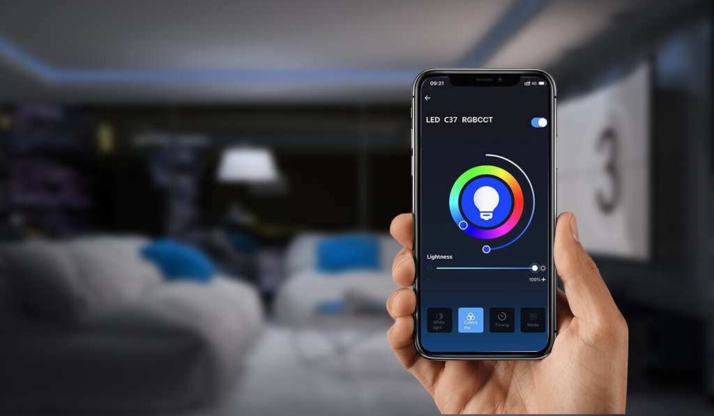 LED BULB G45 E14 7W WIFI RGB+CCT - Image 5