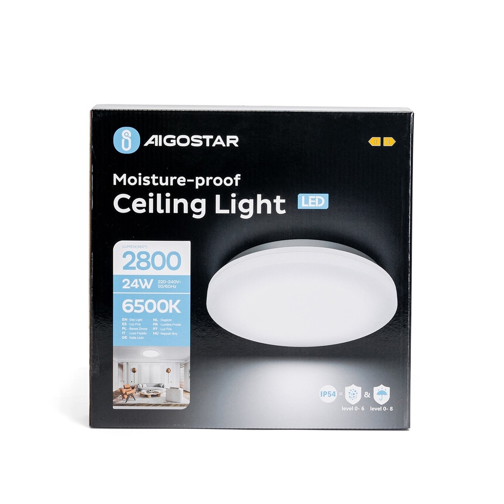 LED ceiling light 24W 6500K IP54 - Image 6