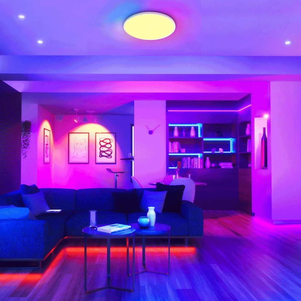 LED ceiling light 24W RGB + CCT with remote - Image 5