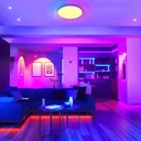 LED ceiling light 24W RGB + CCT with remote - Image 5