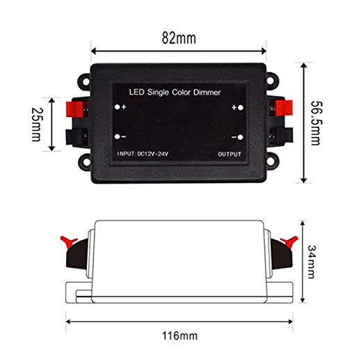 LED dimmable 12 / 24V, 8A, 96W - Image 2