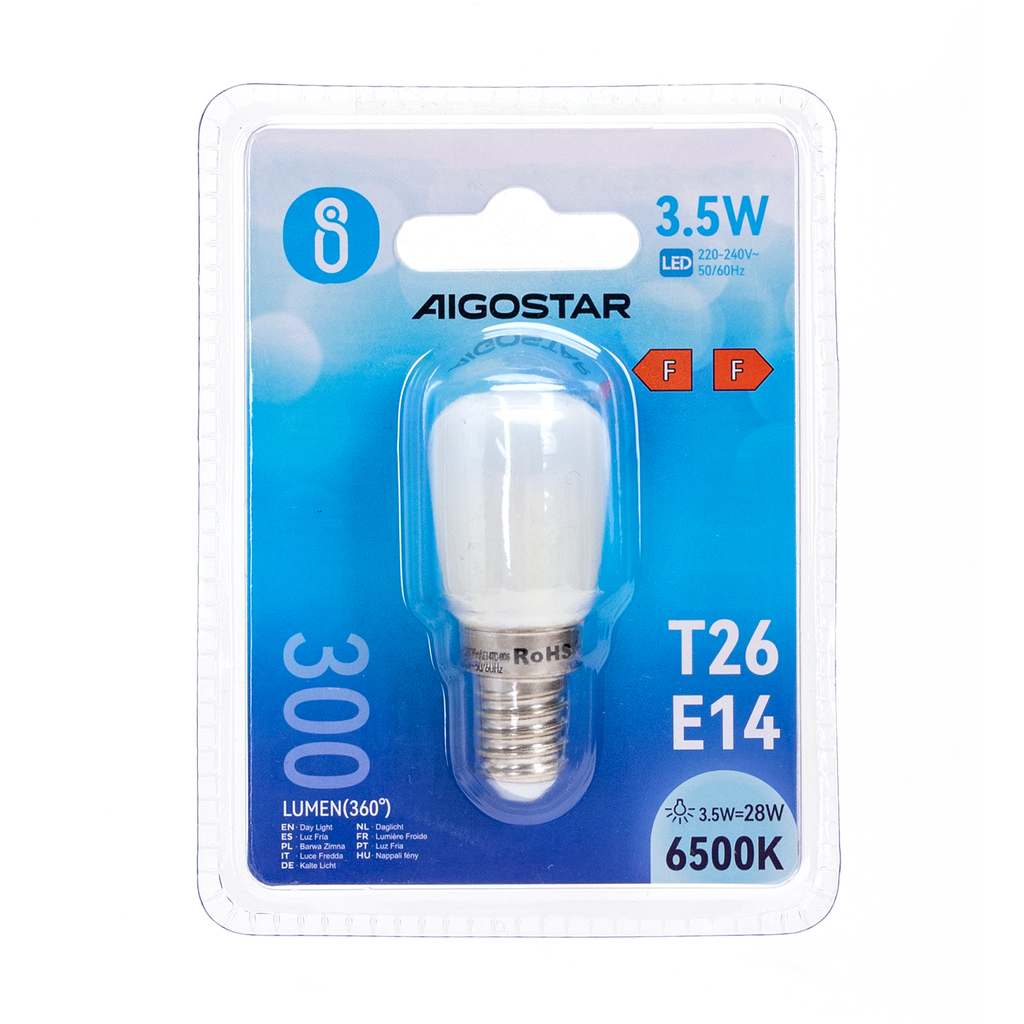 LED E14 T26 3,5W 6500K - Image 3