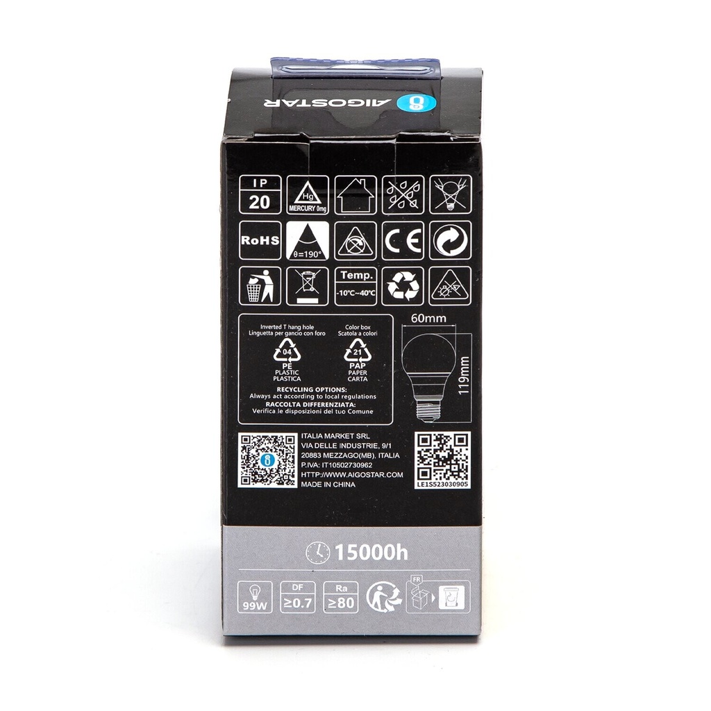 LED E27 A60 15W 4000K 840 - Image 5