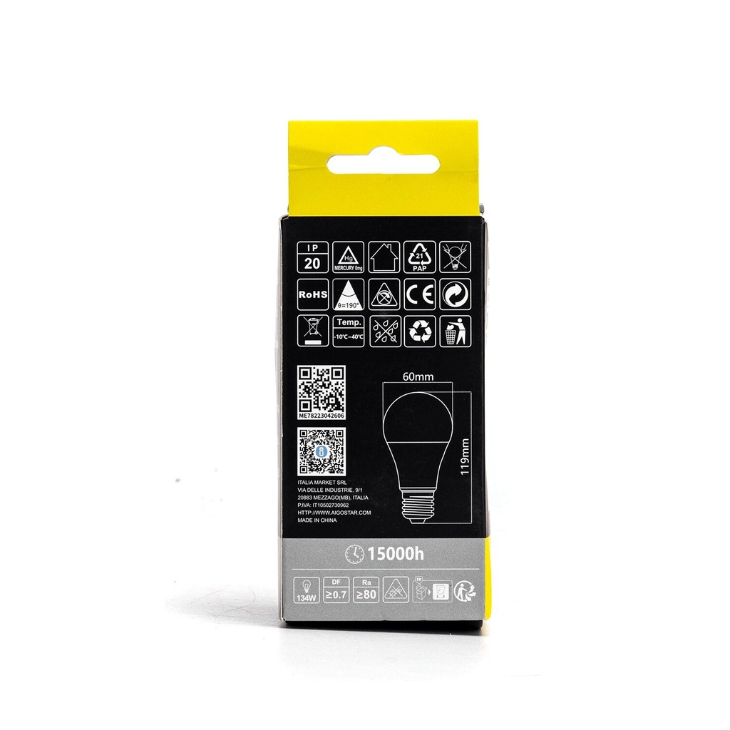 LED E27 A60 21W 4000K 840 - Image 3
