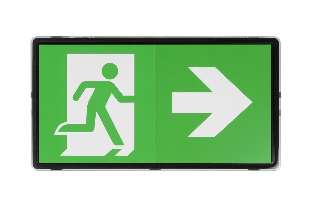LED Emergency Lighting Vella ECO SO 125 SA 3H MT IP65 Black - Image 3