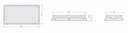 LED Emergency Lighting Vella ECO SO 250 SA 3H MT IP65 White - Image 3