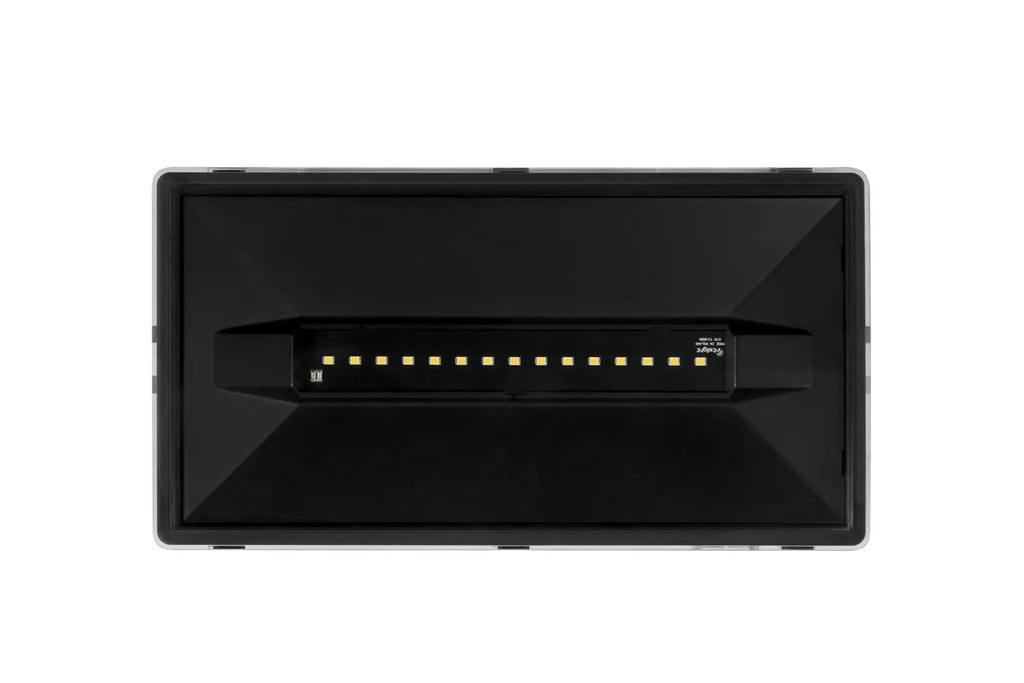 LED Emergency Lighting Vella SO 150 SA 3H AT IP65 Black - Image 2