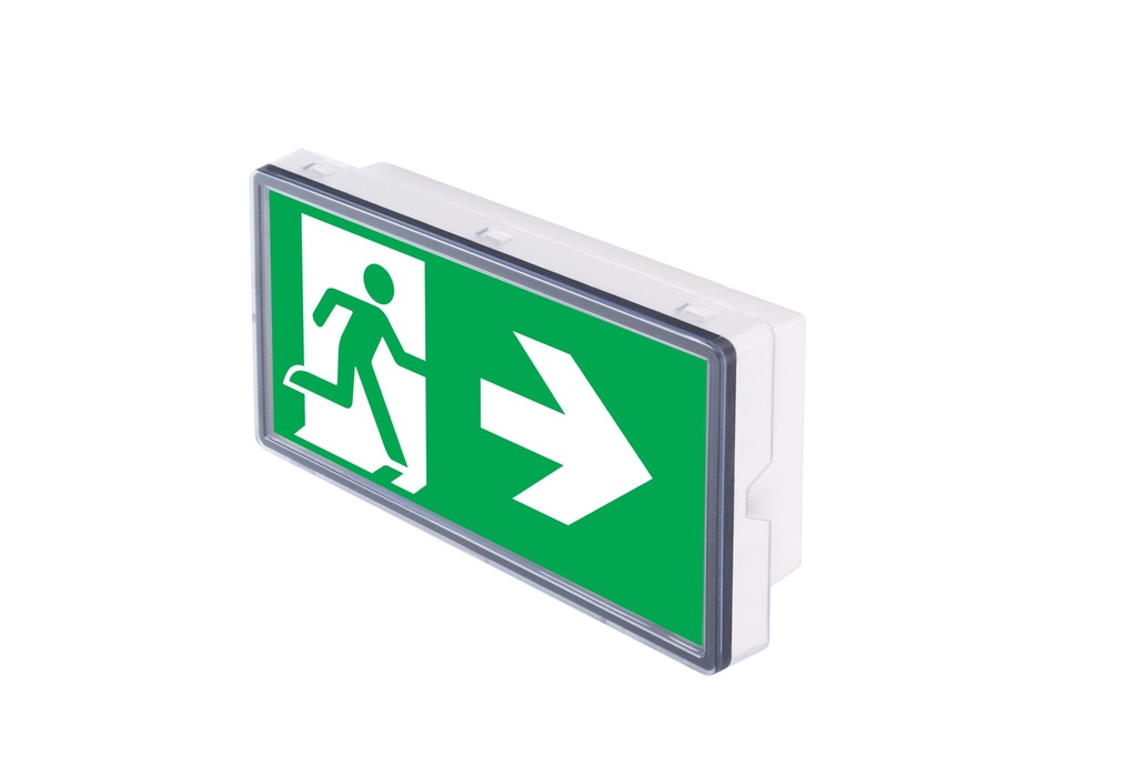 LED Emergency Lighting Vella SO 150 SA 3H AT IP65 White - Image 2