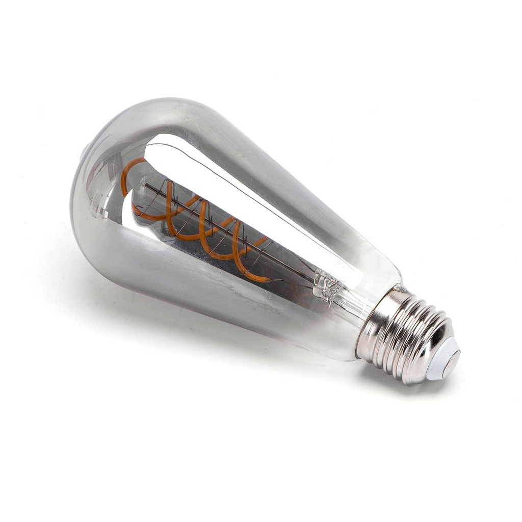 LED Filament Bulb Smoky ST64 E27 4W 1800K - Image 2