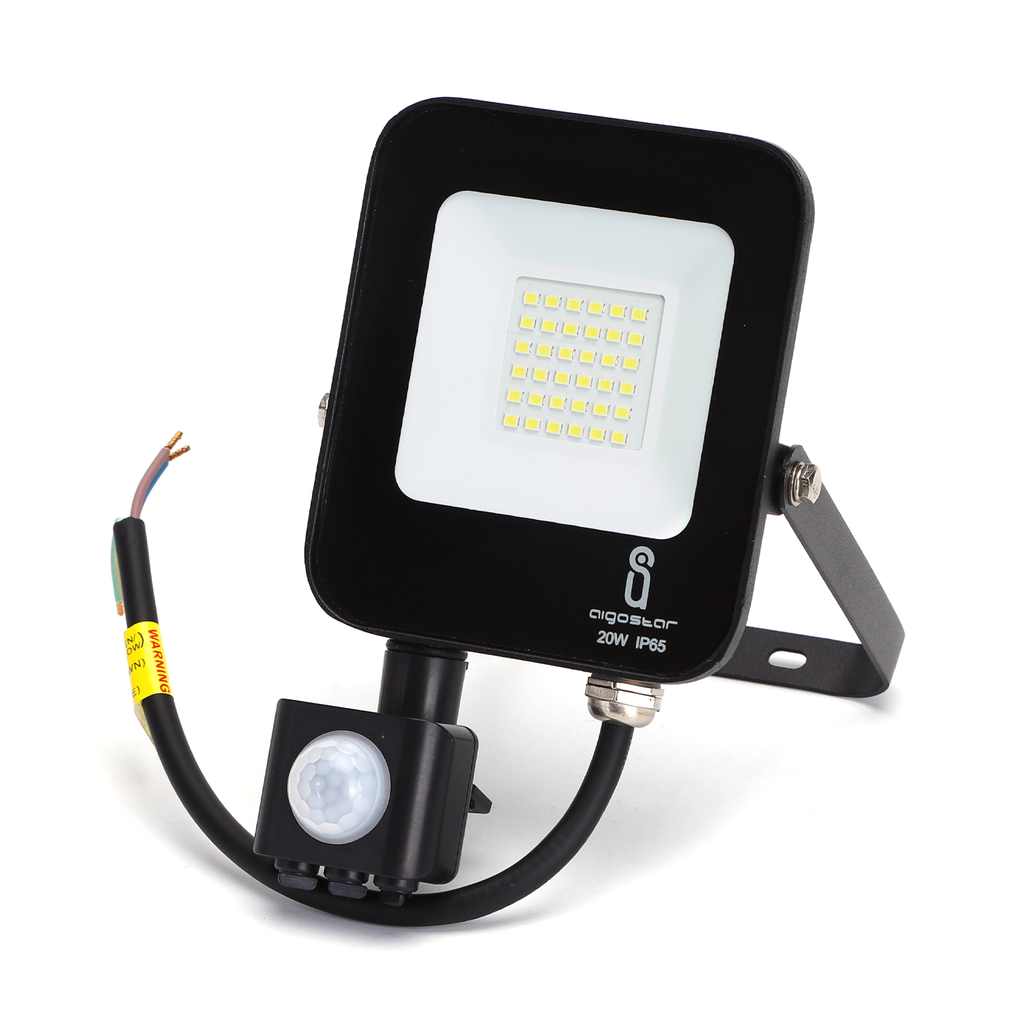 LED flood light 20W PIR 6500K IP65 IK07 - Image 2