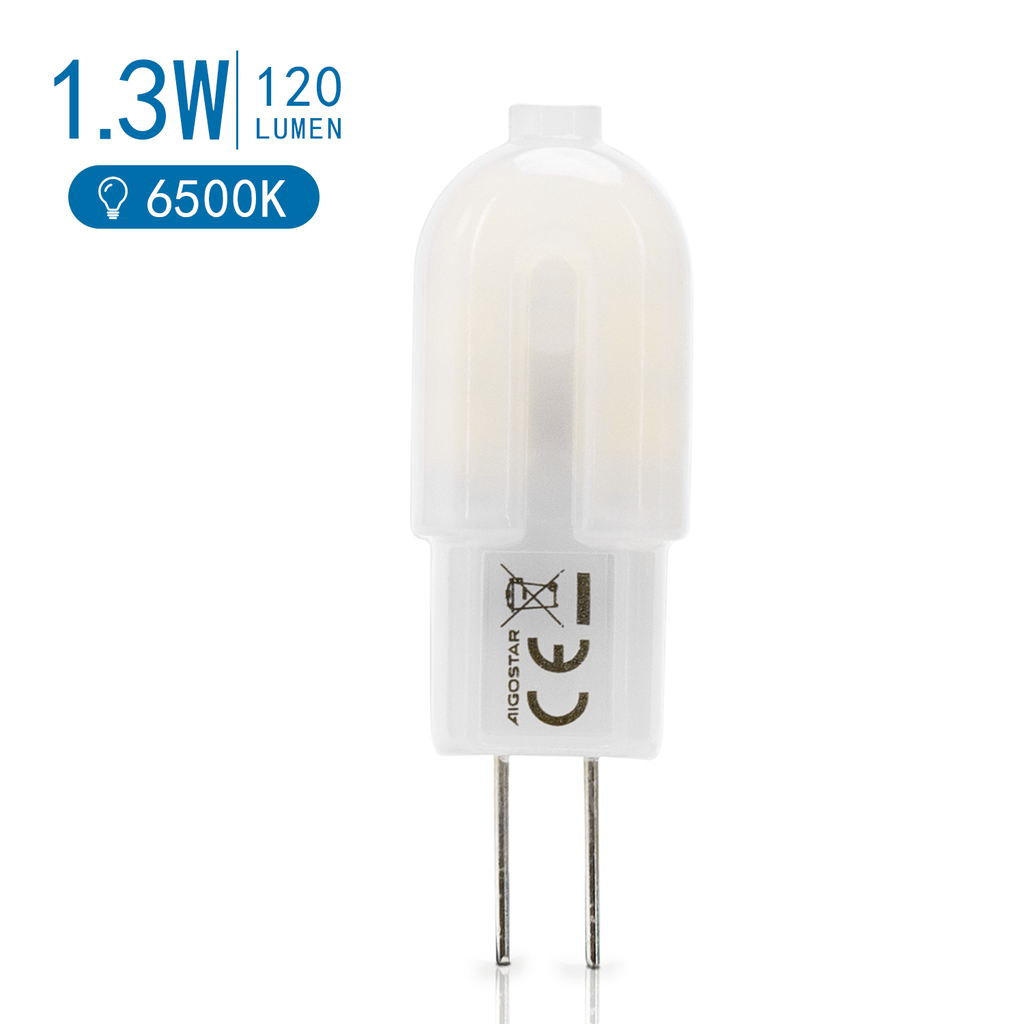 Led G4 1,3W  DC 12V 6500K - Image 2