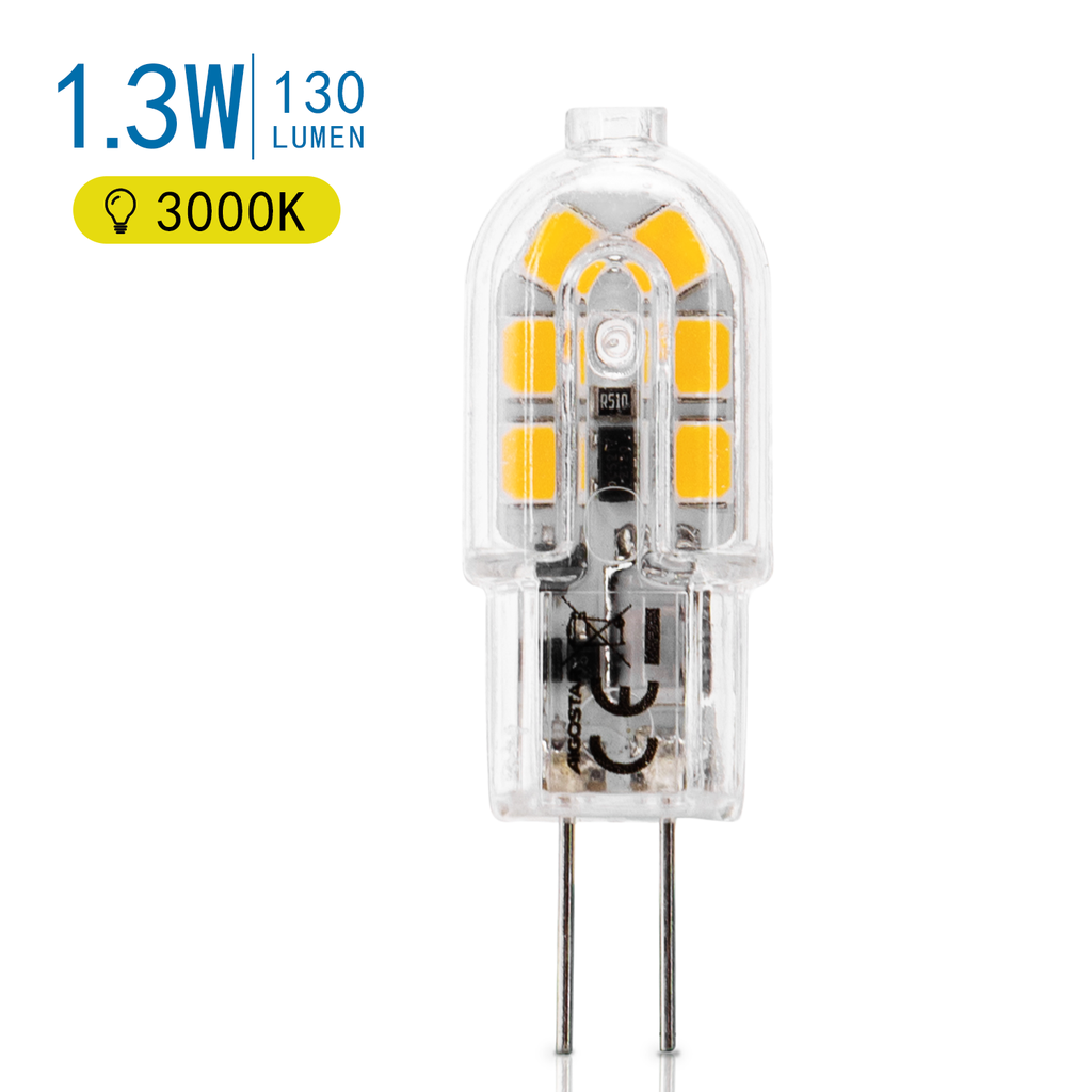 Led G4 1,3W warm white DC 12V 3000K - Image 2