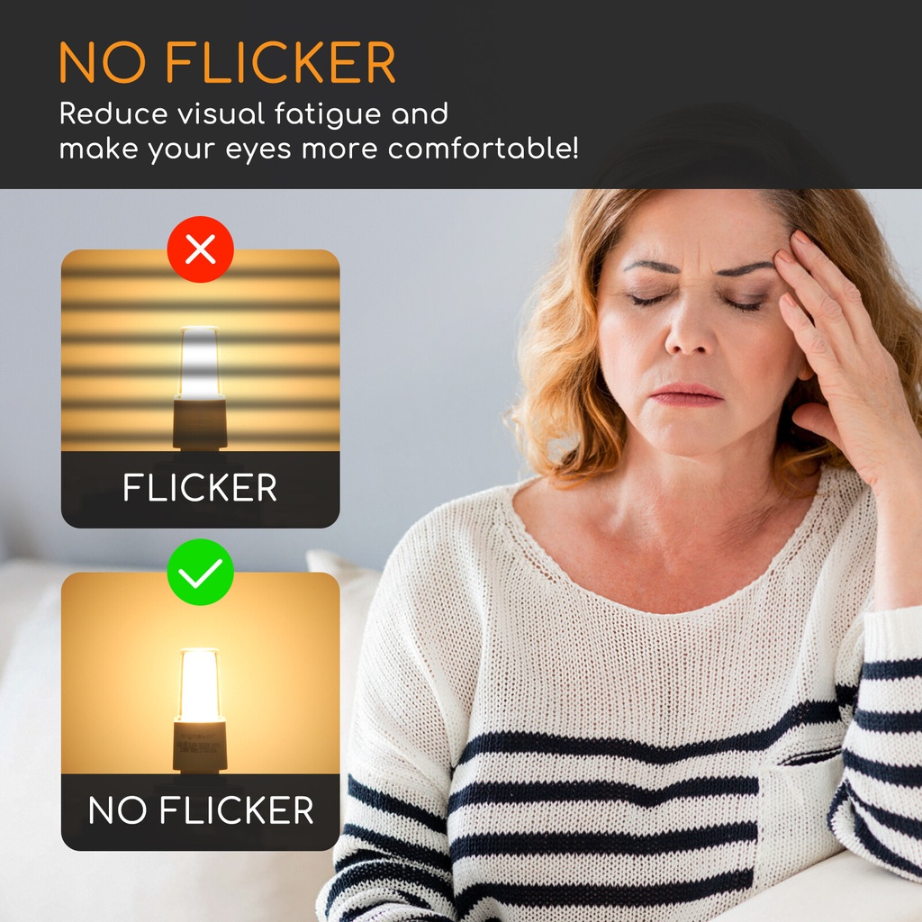 LED G9 3.8W 3000K Flicker free - Image 8