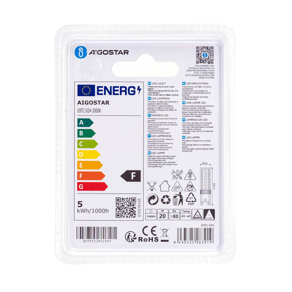 Led G9 4,8W warm white - Image 6