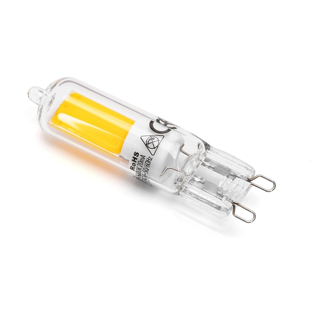 LED G9 4W 3000K Glass - Image 2