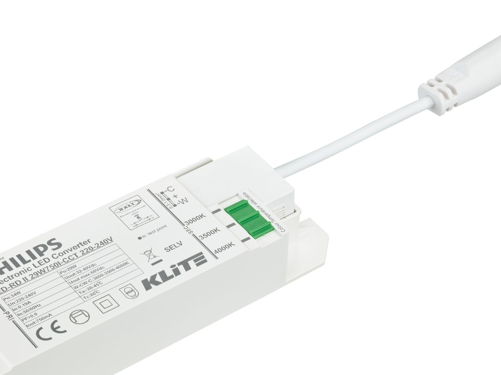Ledinaire Panel, All-in, 28 W, 600x600 mm, VPC, 3400 lm, Selectable, UGR19 - Image 3