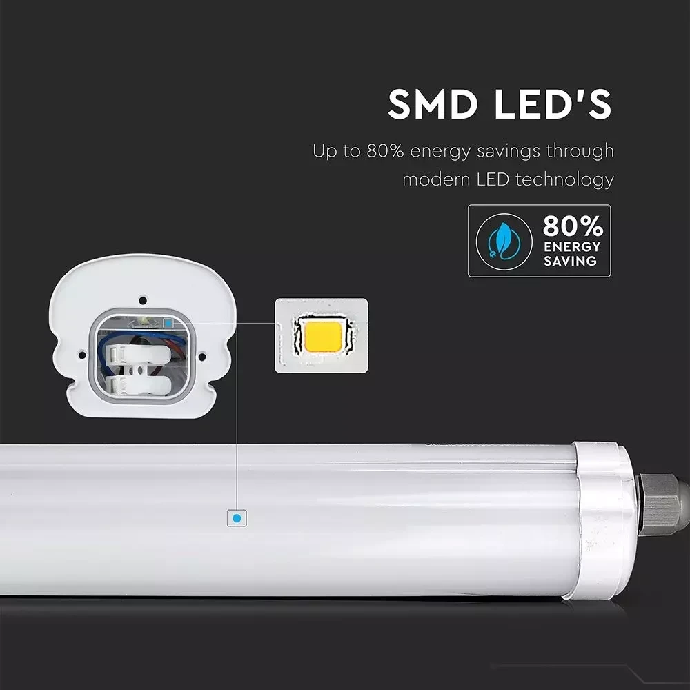 LED luminaire 36W, 120cm IP65 4500K - Image 10