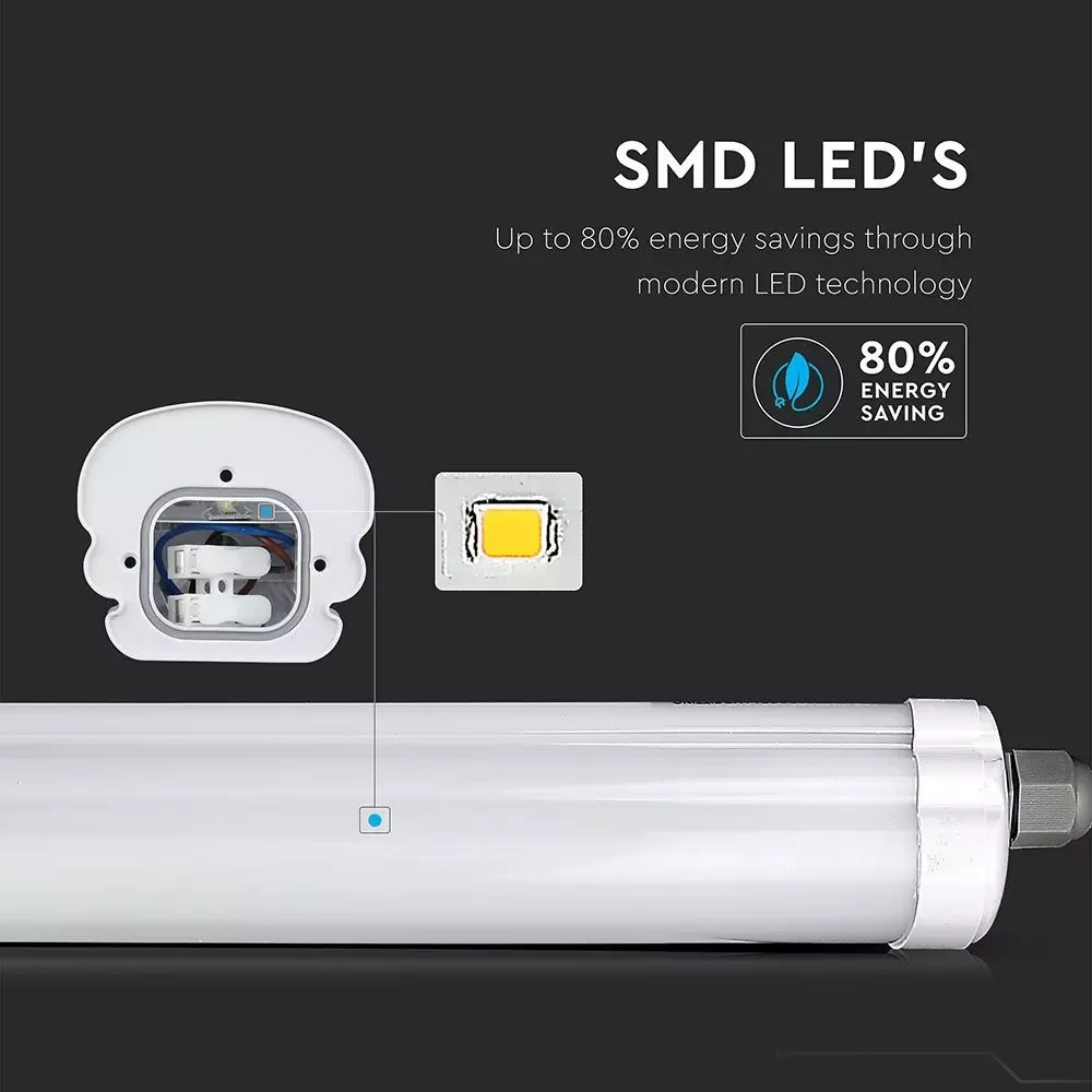 LED luminaire 36W, 120cm IP65 6400K - Image 10