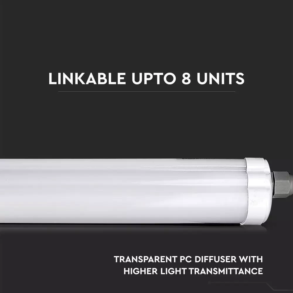 LED luminaire 48W, 150cm IP65 6400K - Image 7