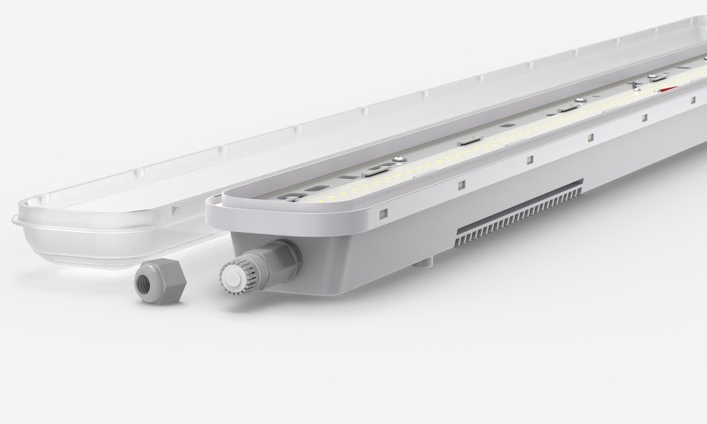 LED luminaire 60cm IP65 12-18W 5700K - Image 3