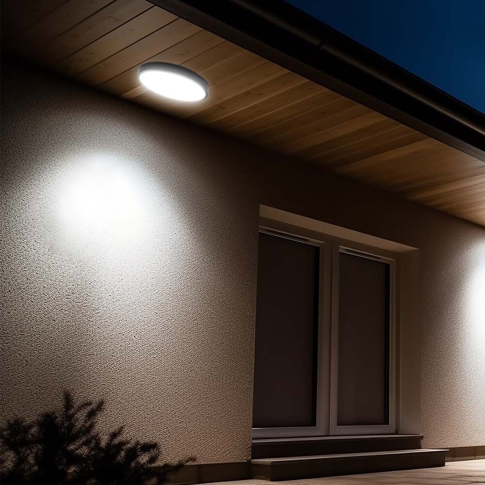 LED Microwave sensor ceiling light 18W IP44 - Image 6